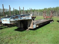 Machinery Trailer, 5th Wheel, With Ramps