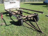 4 Wheel Wagon & Steel Frame