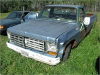 1975 Chev 1/2 Ton Truck, Not Running