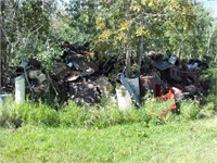 Large Scrap Metal Pile