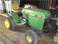 JD 400 Lawn Tractor, Hydrostatic