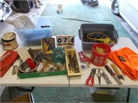 GROUPING OF TOOLS, HARDWARE & MISC