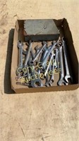 Assorted Wrenches and Drill Bits