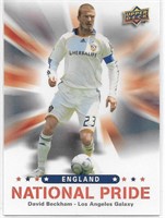 David Beckham 2009 MLS National Pride card NP-3