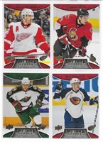 Lot of 4 2008-09 Hat Trick Heroes Inserts