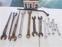 LARGE WRENCHES, SPUD BARS, TIRE IRON, MORE