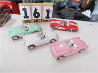 1957 CORVETTE GROUPING 1:24 DIE-CAST