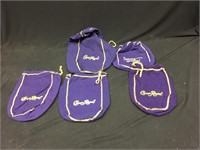 5 Crown Royal Bags