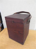 Military? Wooden Box 14" high