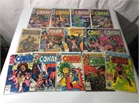14 Conan Comic Books 1973-1986