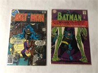 2 Batman Comic Books 1967 & 1979