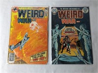 2 Weird War Tales Comic Books 1973 & 1979