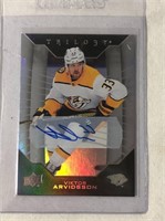 2019-20 Viktor Arvidsson Autographed Hockey Card