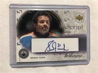 Grant Fuhr Autographed Hockey Card