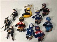 10 NHL Christmas Ornaments