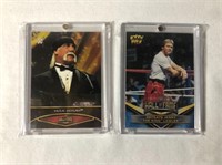 Hulk Hogan & Roddy Piper Hall Of Fame Cards