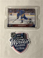 Winter Classic Jumbo Hockey Card & Patch