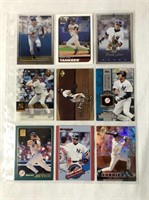9 Derek Jeter Baseball Cards