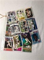 18 Ricky Henderson Baseball Cards