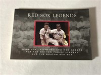Red Sox Legends Book Signed By Johnny Pesky