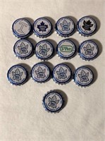 Set Of Toronto Maple Leafs SCW Beer Caps