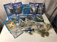 Lot Of Diecast Planes In Opened Packages