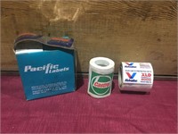 3 Rolls of Service Stickers 2 x Castrol & Valvolin