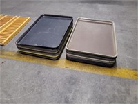 Lot of Service Trays