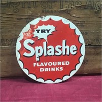 Try Splashe Flavoured Drinks Tin Sign