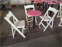 4 Piece Desert Shop Table and Chairs