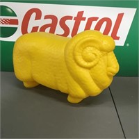 Reproduction Large Plastic Golden Fleece Ram