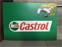 NOS Castrol Corflute Sign