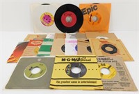 (19) 45 RPM and (1) 33 1/3 RPM Kellogg's Records
