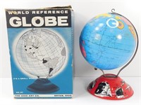 The Ohio Art. Co. World Reference Globe Tin Toy