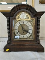 Substantial Edwardian 3 train bracket clock