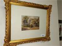 Good water colour in gilt frame