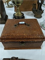 Vintage jewelry casket