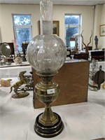 Vintage oil lamp