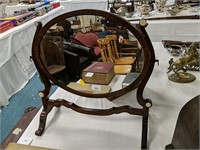 Edwardian dressing table mirror