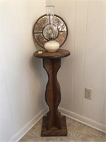 Tall Stand w/Oil Lamp