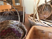 Large Variety of Assorted Baskets