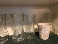 Assorted Flower Vases