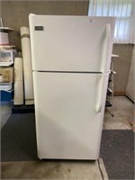 Frigidaire Refrigerator in Garage