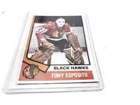 1974-75 TONY ESPISITO O-Pee-Chee Hockey Card
