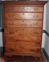 High chest of drawers, cherry or maple?, French