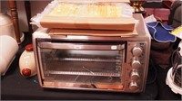 Stainless steel Black & Decker convection oven,