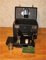 Old Singer Featherweight Sewing Machine
