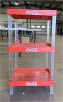 3 Tier Plastic Coca-Cola Shelf (34 x 19 x 19)