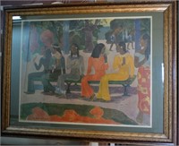 Paul Gauguin "Ta Matete" Lithograph