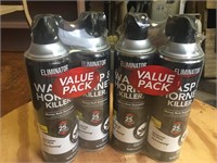 4 Cans Wasp Spray - New - No Shipping
